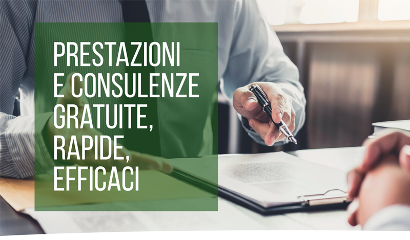 prestazioni e consulenze gratuite