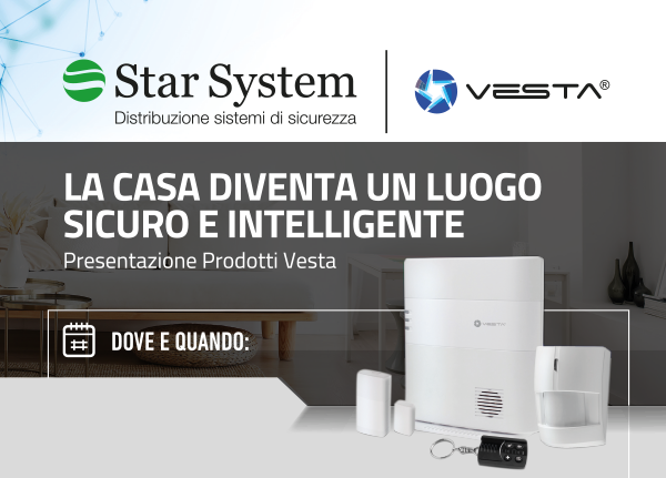 Presentazione nuovi prodotti VESTA