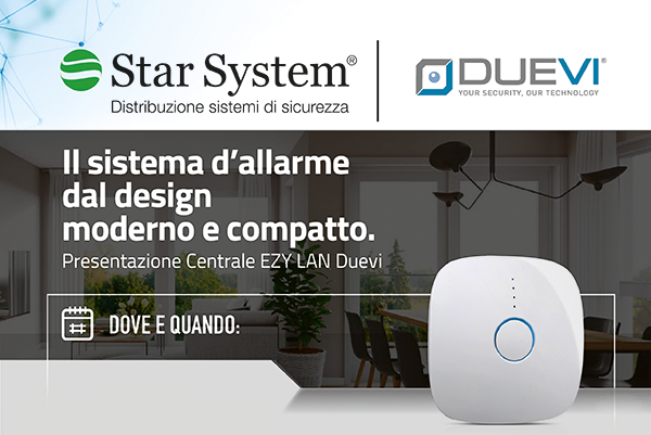 Presentazione Centrale EZY LAN Duevi