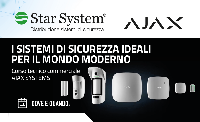 I SISTEMI DI SICUREZZA IDEALI PER IL MONDO MODERNO - Corso tecnico commerciale AJAX SYSTEMS