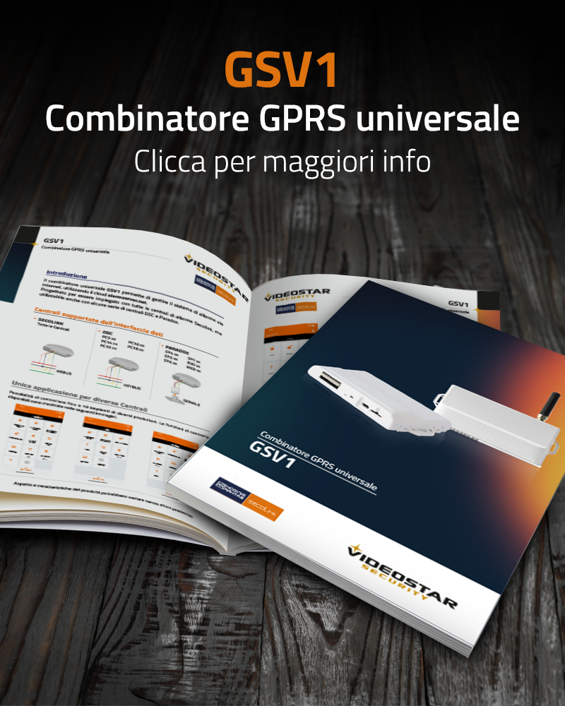 GSV1 - Combinatore GPRS universale