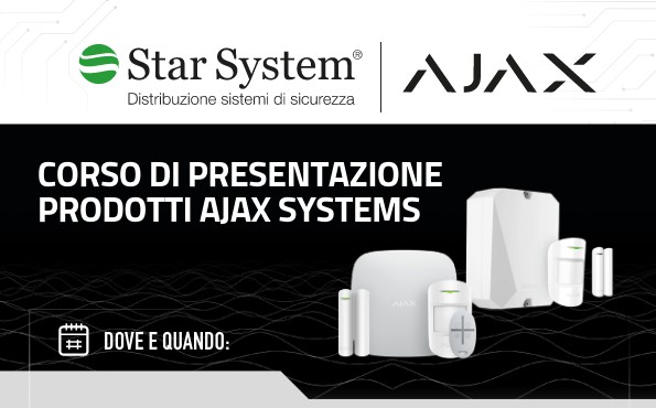 Tecnologia e futuro in perfetta sinergia - Presentazione commerciale prodotti AJAX SYSTEMS