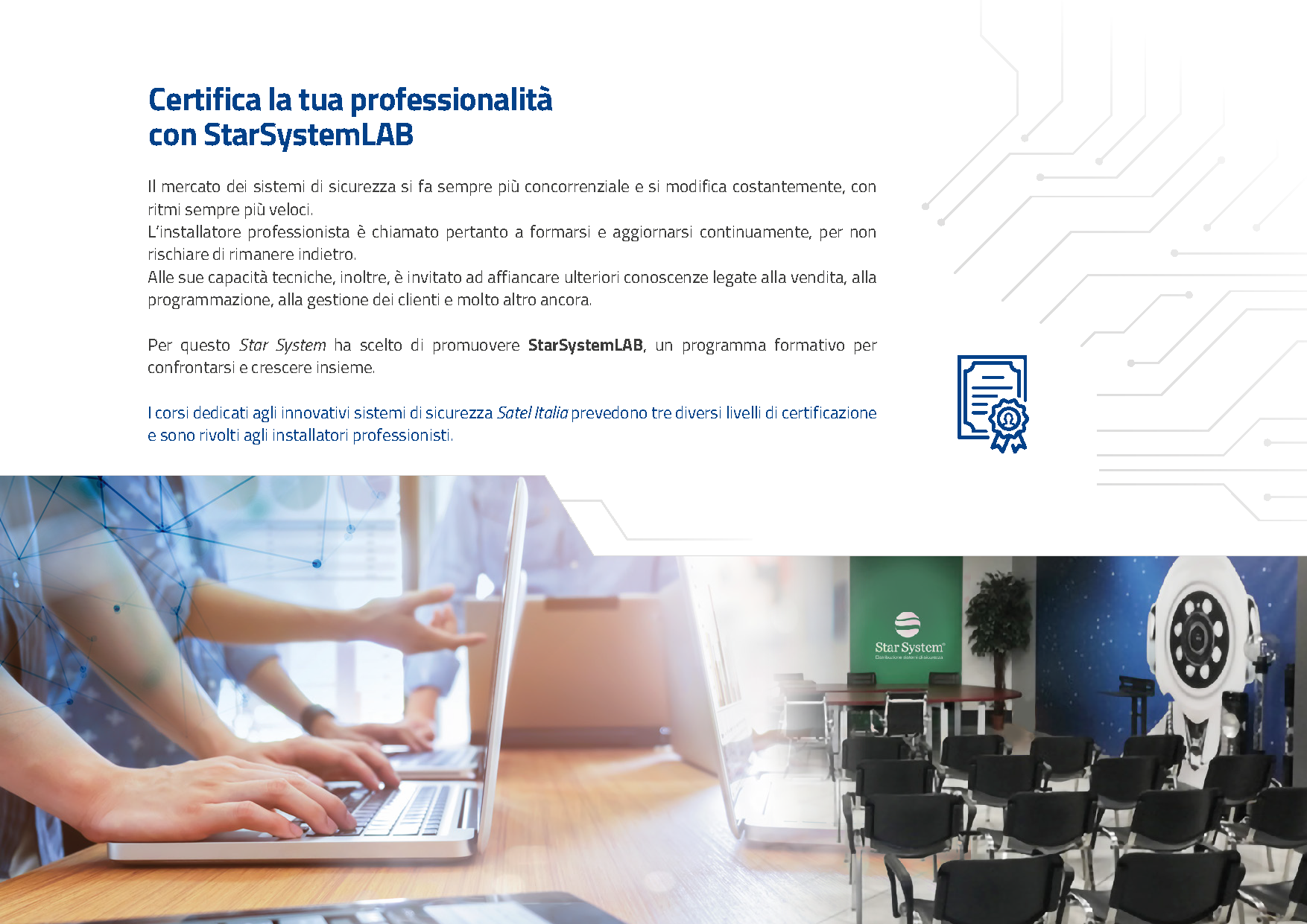 Certifica la tua professionalità con Star System LAB