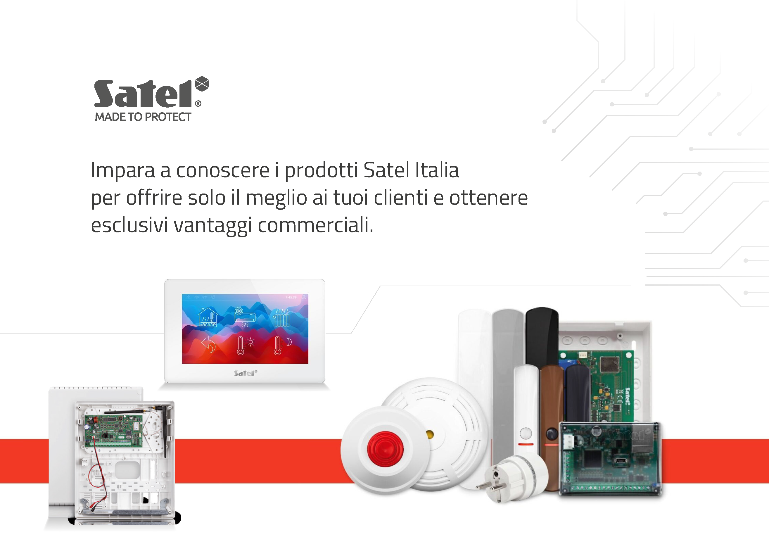 Impara a conoscere i prodotti SATEL