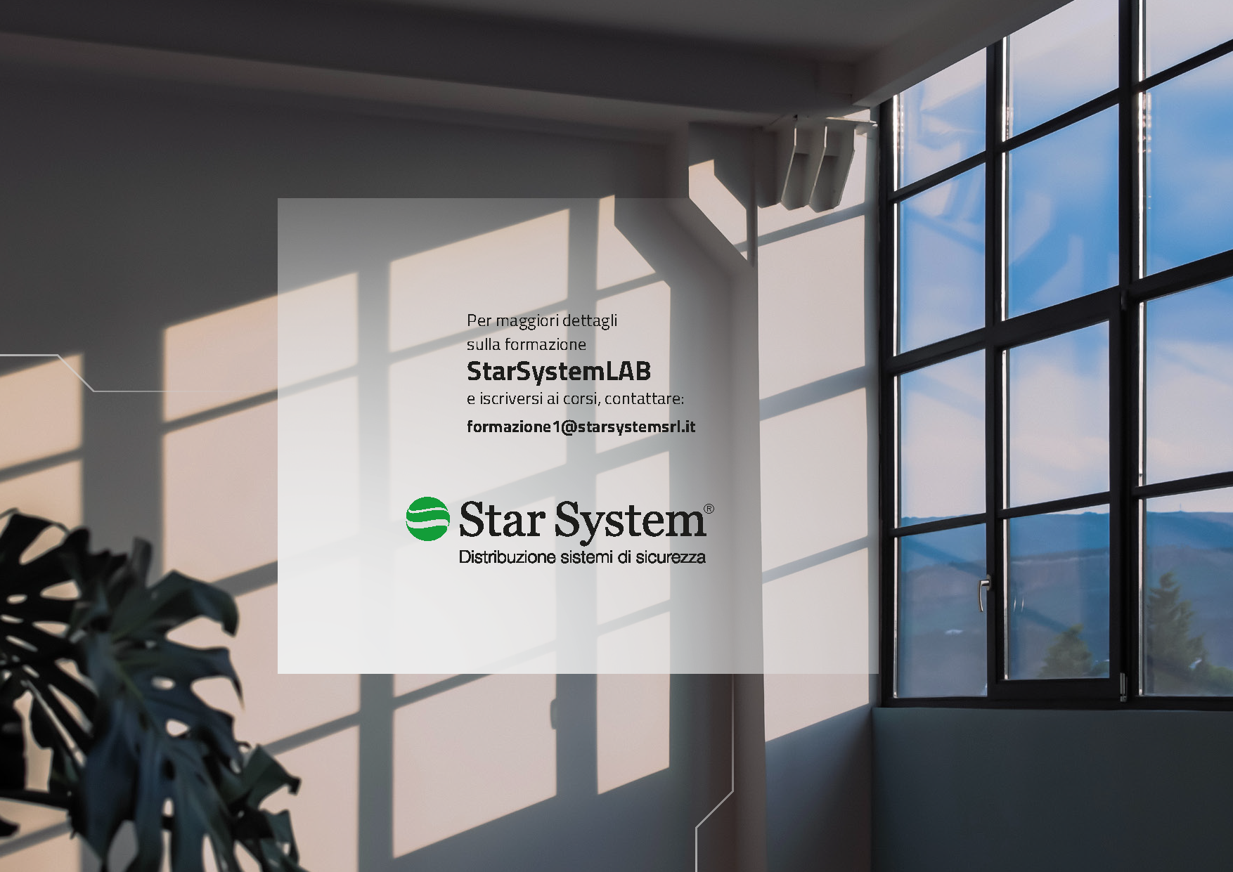 Per maggiori dettagli sulla formazione Star System Lab e iscriversi ai corsi, contattare formazione1@starsystemsrl.it