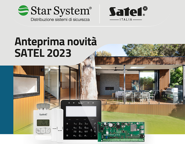 Anteprima delle Novità 2023 SATEL