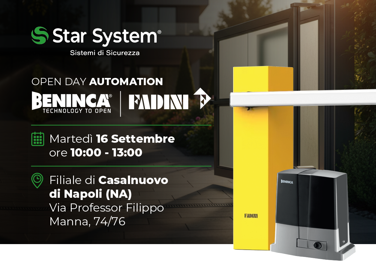 OPEN DAY AUTOMATION Benincà e Fadini