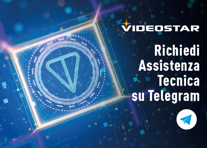 Contattaci su Telegram per assistenza tecnica