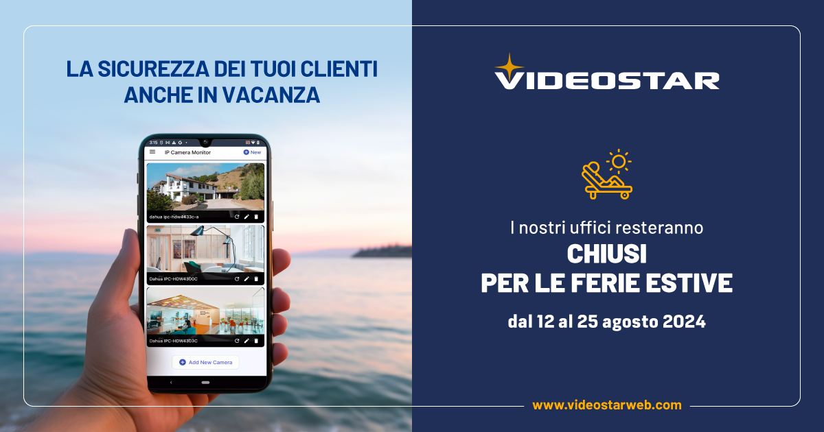 La sicurezza dei tuoi clienti anche in vacanza